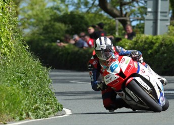 Michael Dunlop wins for the fourth time in 2013 at the TT