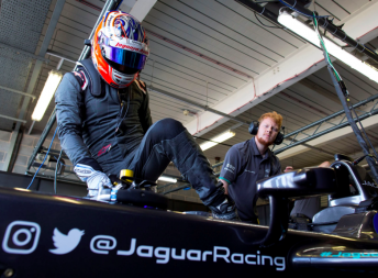 Mitch Evans tested with Jaguar last month