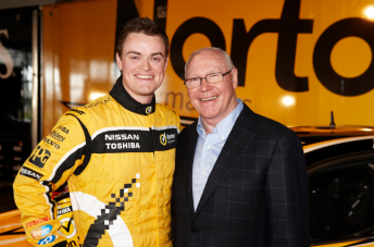 James and Allan Moffat at yesterday