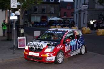 Molly Taylor at the recent Jim Clark Rally