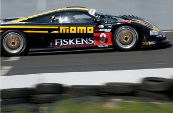 The Mosler that Martin Short will race at Clipsal as it raced last year in the UK