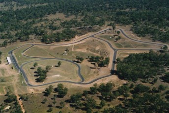 The Morgan Park layout from the air