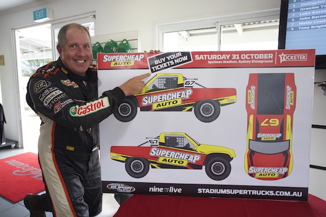 Paul Morris will compete in the two-round Stadium Super Truck Series which includes a dedicated event at Sydney