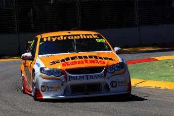 Chaz Mostert on his way to victory in the Sherrin Ford in Adelaide