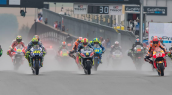 MotoGP is investigating a new pit to rider messaging system 