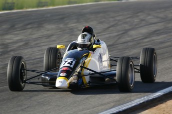 Nick McBride in the Minda Motorsport entry that he has raced this year