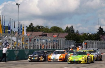 Porsche took its sixth N24 victory with its #18 entry