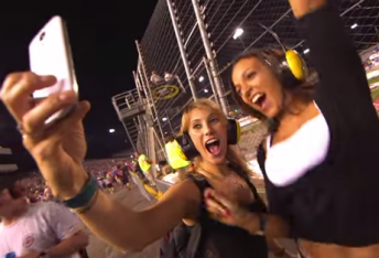 NASCAR is calling on Aussies to engage in their 100,000 Cameras Project during the Talladega Sprint Cup race in the early hours of Monday morning 