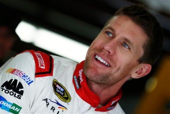 Carl Edwards will start from the point at Loudon