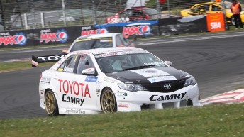 Jason Bargwanna, current NZV8 champion and winner of the opening round of the 2013/14 championship 
