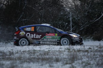 Thierry Neuville was the pacenetter at the Monte-Carlo shakedown