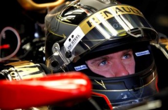 Nick Heidfeld looks set for a Renault race drive after topping Day 3