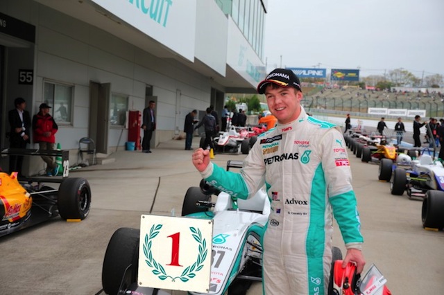 Nick Cassidy has made a huge impression at his Japanese F3 debut round