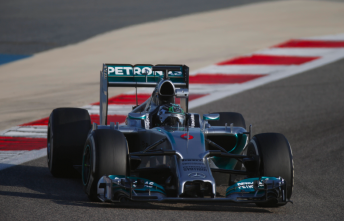 Nico Rosberg set the quickest time on the fourth and final day in Bahrain