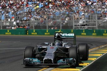 Nico Rosberg has won the 30th Australian Grand Prix