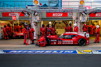 Nissan has seen its three LMP1 machines relegated to the back of the grid