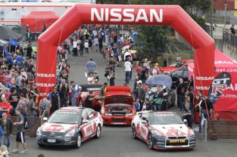 The Nissan Altima V8 Supercar will be revealed next Tuesday (October 30)