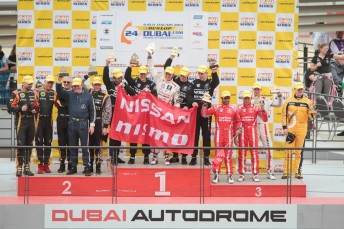 James Moffat claims class podium for Nissan in Dubai 24 Hour