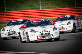 The Nissan GT Academy in action at Silverstone