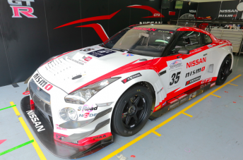 The GT-R that will be campaigned at Bathurst