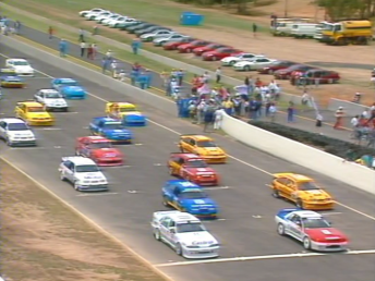 The grid for the 1990 Nissan Sydney 500