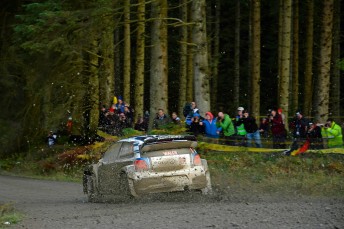 Ogier kept things clean in the tricky conditions