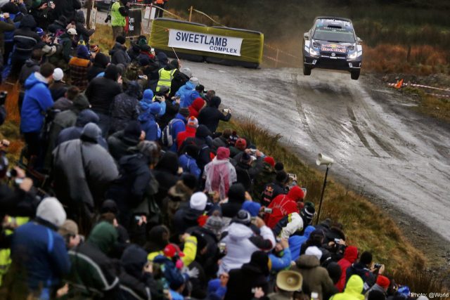 Ogier led from start to finish in Wales