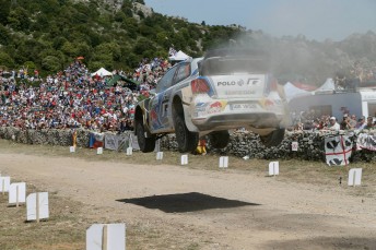Ogier is in the box seat in Italy