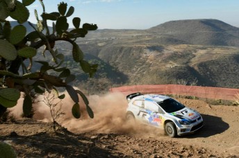 Sebastien Ogier is in control  at Rally Mexico