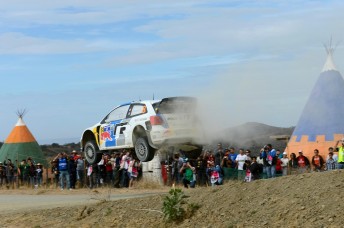 Sebastien Ogier is off the planet in Mexico