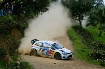 Sebastien Ogier out front in Portugal