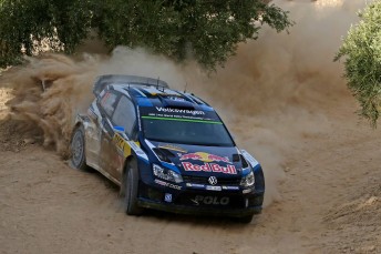 Ogier cut through to the lead in Catalunya