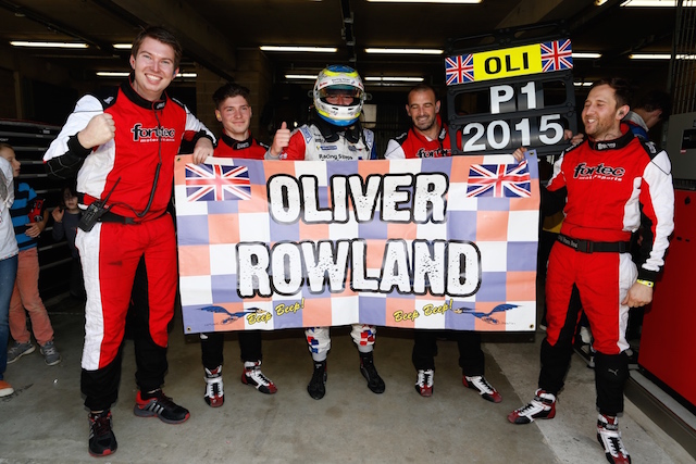 Oliver Rowland has secured the Formula Renault 3.5 Series title 