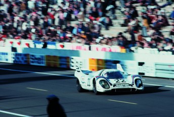 The Martini Racing Porsche 917K which won Le Mans in 1971