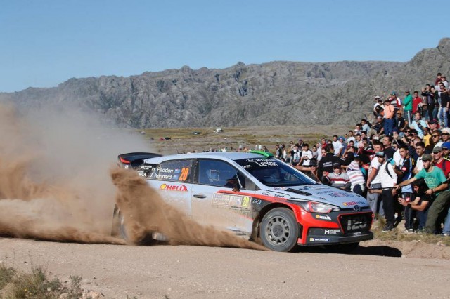 Hayden Paddon will take a near 30-second lead into the final leg of Rally Argentina