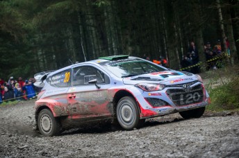 Paddon completed the rally in 10th