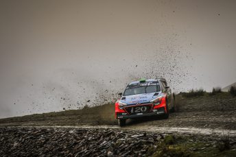 Paddon is fighting for a podium result