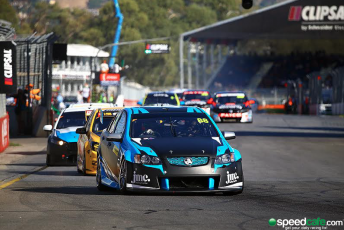 Paul Dumbrell on his way to victory 