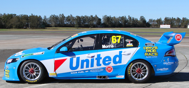 United is also the official fuel supplier of V8 Supercars