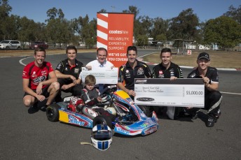 V8 Supercars drivers back Ipswich mayor Paul Pisasale and Ipswich Kart Club