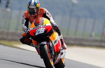 Dani Pedrosa to start from pole in Italy