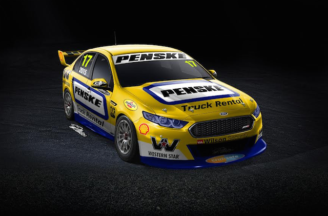 An impression of a Penske V8 Supercars entry from Speedcafe.com designer Tim Pattinson