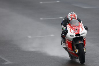 Danilo Petrucci topped the times in the second day of the end of season test at Velencia