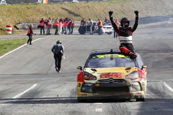 Petter Solberg extended his World Rallycross lead in Germany