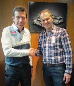 Peugeot Sport Director ?? and Hansen Motorsport Team Manager Kenneth Hansen 