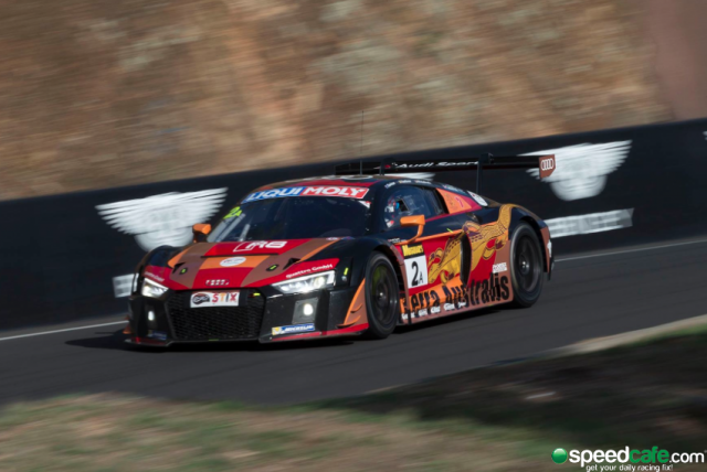 The #2 Phoenix Audi saw its victory hopes evaporate due to a lack of top end speed
