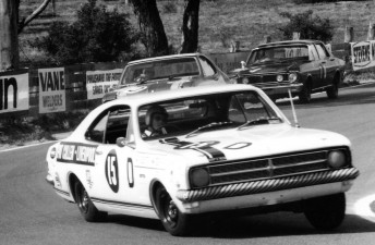 The Watson and Roberts Monaro on its way to third place at Bathurst in 1968