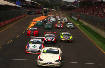 The Australian GT Championship will again kick off on the streets of Adelaide