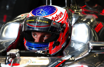 Jenson Button emerged fastest from Practice 2