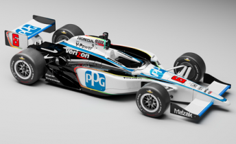 Briscoe will run this PPG livery in three races